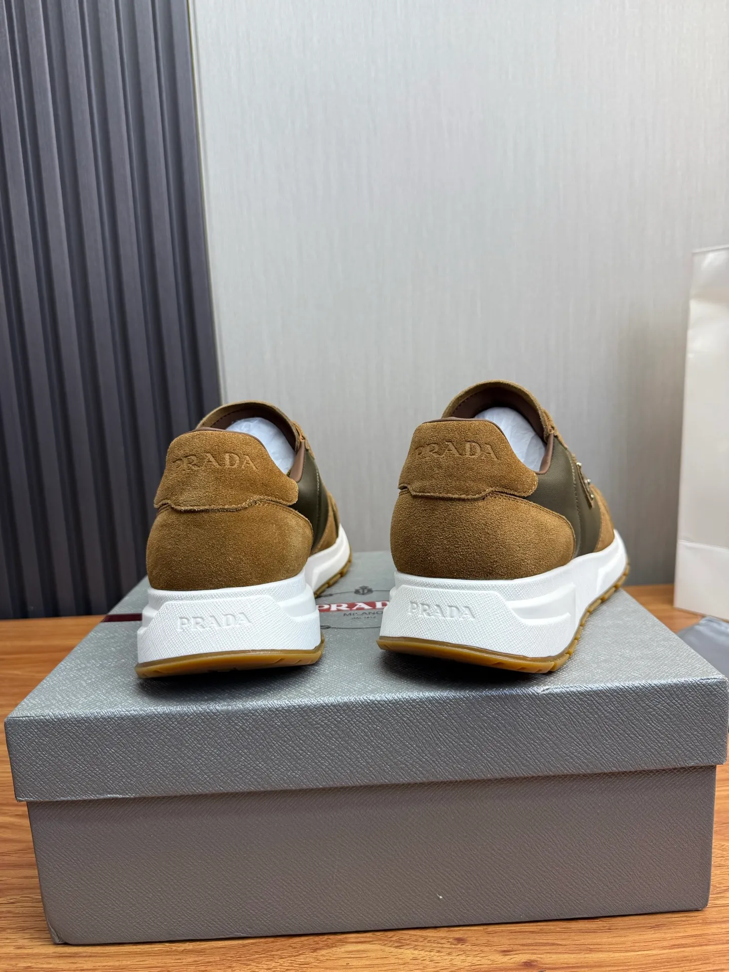 Men's shoes 560💰 [PRADA] Popular items in men's shoe counters, synchronized with the official website, 1 high-quality shipment ✔️Original cowhide + cowhide lining, 1🆚1 replica, original sole, 38-45 (45 customized, non-refundable)